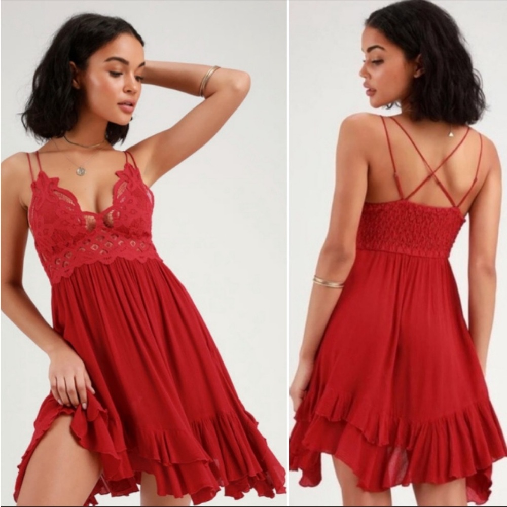 free people adella slip dress